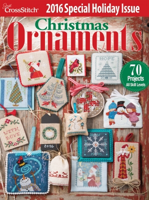 2016 Just Cross Stitch Christmas Ornaments Issue